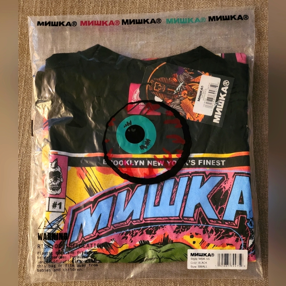 Mishka mens small black